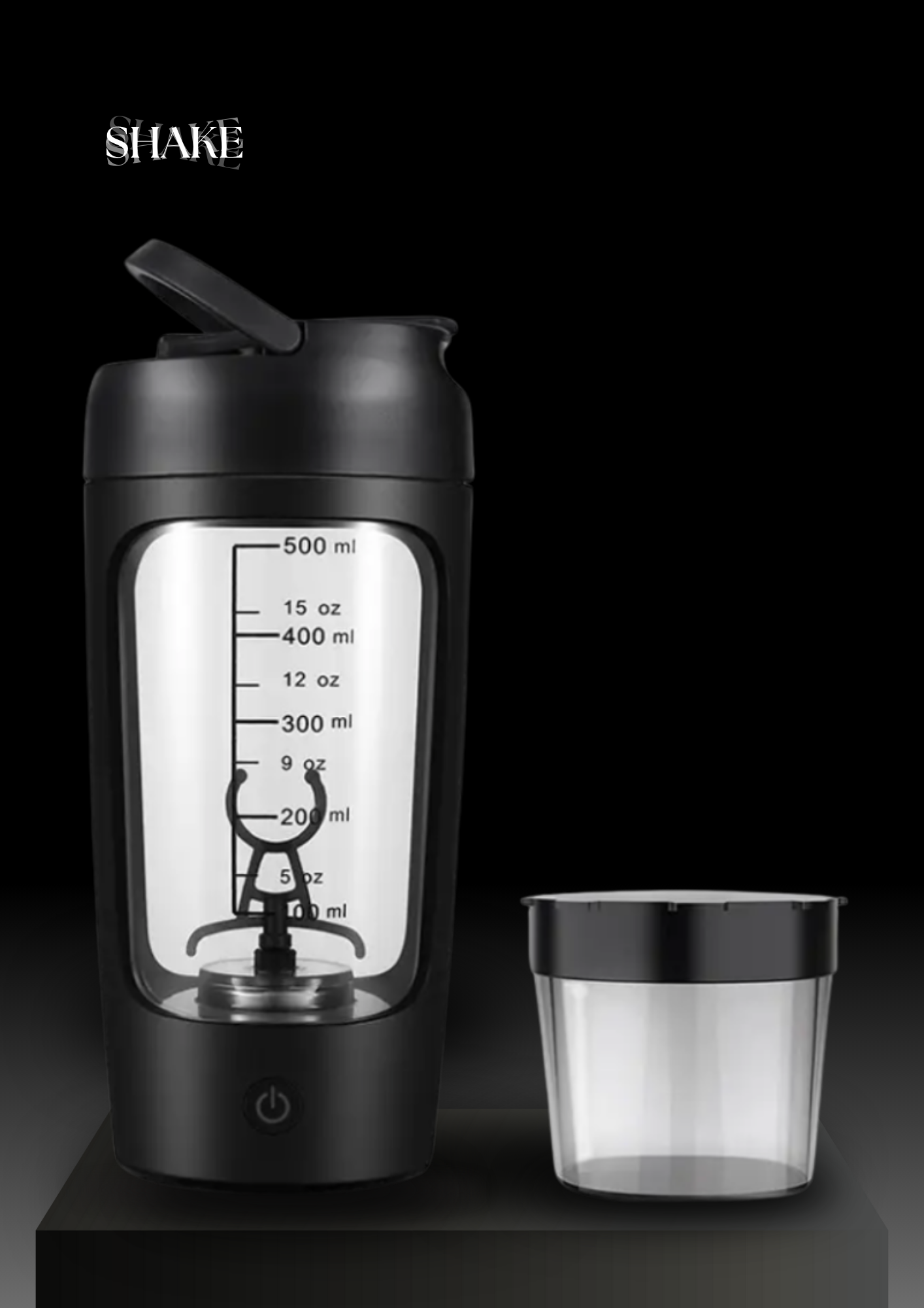 Shaker électrique - Noir